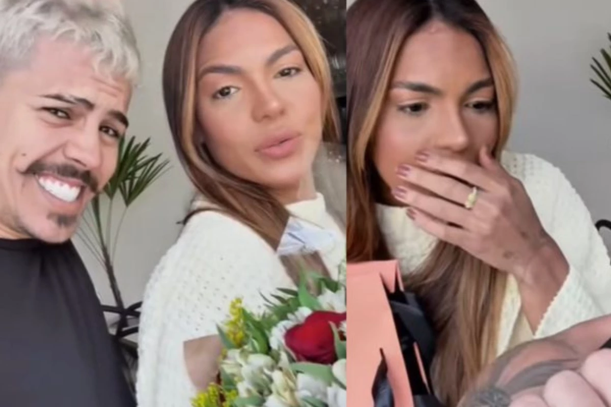 Tays Reis reage à tatuagem de Biel com seu rosto e o da filha e cantor decide refazer: ‘Não ficou parecida’ 33 Tays Reis reage a tatuagem de Biel com seu rosto