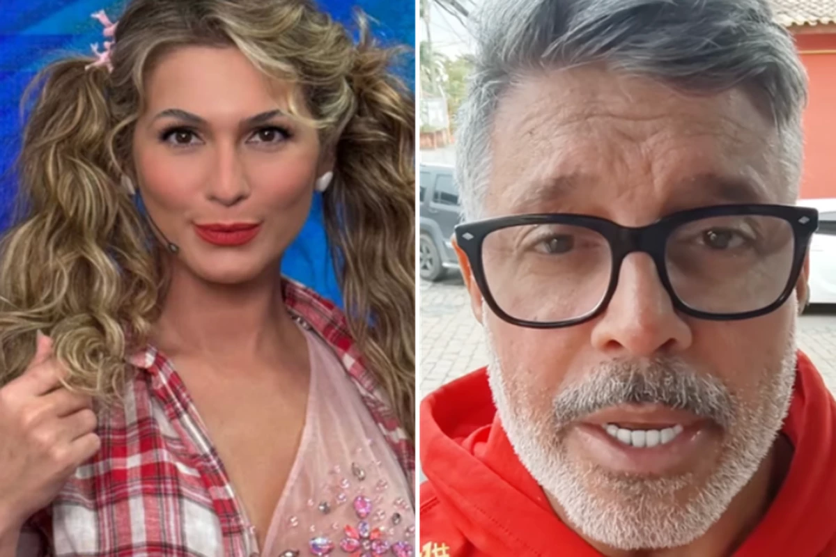 Treta entre Lívia Andrade e Alexandre Frota volta à tona após ocorrido no Domingão com Huck 33 Treta entre Livia Andrade e Alexandre Frota volta a tona