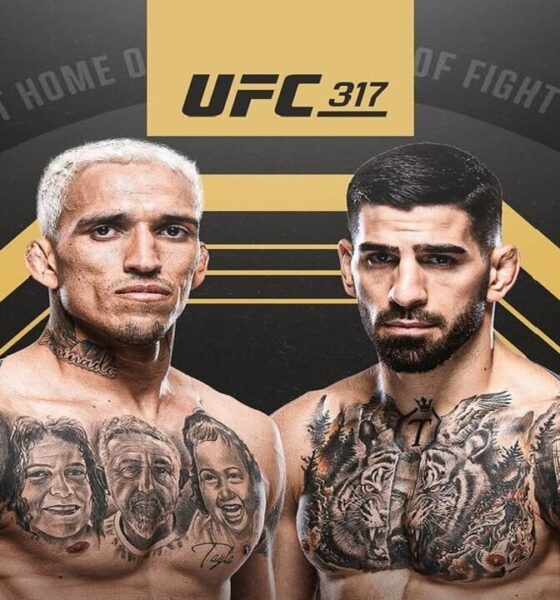 UFC 317 tudo sobre o duelo entre Topuria e Charles