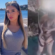 Modelo morre após soltar o cinto de segurança durante voo de parasailing (Foto Reprodução Redes Sociais)