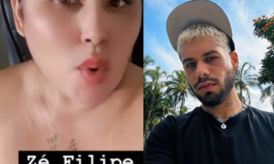 Cleo Loyola E Zé Felipe (foto Reprodução Redes Sociais)
