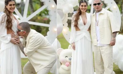 Video MC Guime e Fernanda Stroschein esperam uma menina e