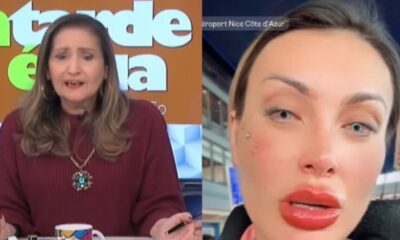 Video Sonia Abrao perde a paciencia nao se segura e