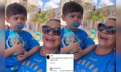 Video de Dona Ruth rifando os bens deixado por Marilia