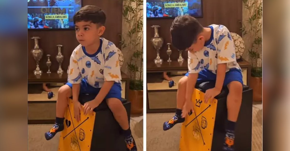Video que mostra filho de Marilia Mendonca tocando musica da