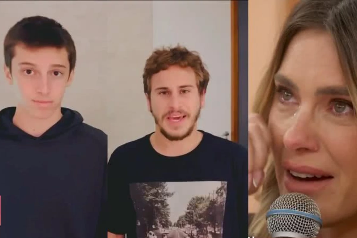 Vídeo – Carolina Dieckmann se emociona ao vivo no Encontro com surpresas dos filhos: ‘E aí, mamãe’ 37 Video – Carolina Dieckmann se emociona ao vivo no Encontro
