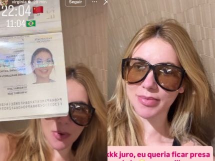 Virginia passa perrengue na imigração da China ao tentar voltar ao Brasil: “Fui para salinha” 31 Virginia passa perrengue na imigracao da China ao tentar voltar