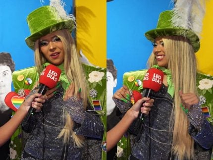 Wenny se apresenta em exposicao de Cazuza e se diz