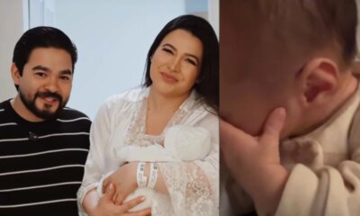 Yudi Tamashiro revela o rosto do primeiro filho e emociona