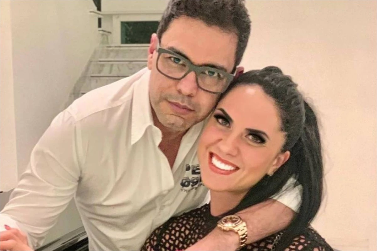 Zeze Di Camargo se despede da filha e Graciele Lacerda