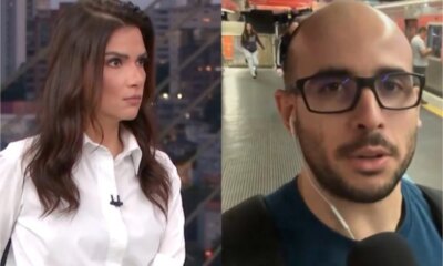 ‘Eu nao estou acreditando reporter da Globo leva bronca ao