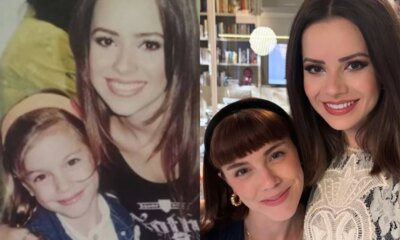 Alice Wegmann revive encontro com Sandy e emociona com foto