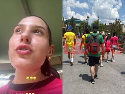 Ana Castela ironiza apos ser flagrada com Ze Felipe em