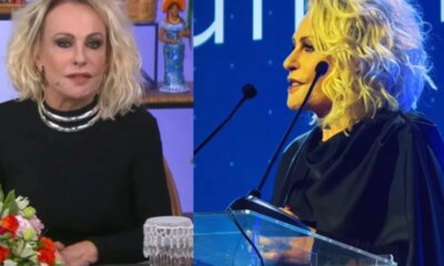 Ana Maria Braga emociona ao ser homenageada com premio no