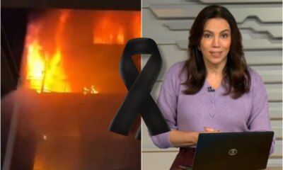 Ana Paula Araujo noticia ao vivo incendio em shopping e