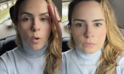 Ana Paula Renault denuncia perseguicao de fa na rua e
