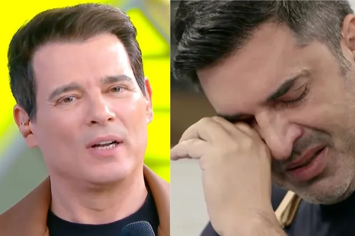 Ao saber da notícia sobre Edu Guedes, Celso Portiolli faz apelo ao vivo: ‘Força, meu amigo’ 31 Ao saber da noticia sobre Edu Guedes Celso Portiolli faz