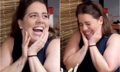 Apos perder o filho Tati Machado volta a sorrir e