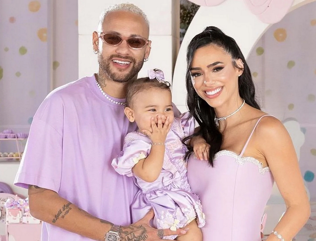 Neymar, Mavie E Bruna Biancardi (Foto Reprodução Redes Sociais)