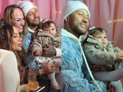 Diversão na cabine! Confira novos cliques do aniversário de 1 ano de Helena, filha de Neymar 31 Diversao na cabine Confira novos cliques do aniversario de 1