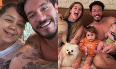 Eliezer celebra melhora da mae apos leva la para morar com