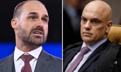 Em post ameacador Eduardo Bolsonaro anuncia guerra de vida ou
