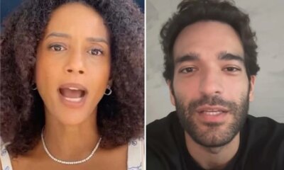 Em video Humberto Carrao ‘cobra Tais Araujo apos declaracao da