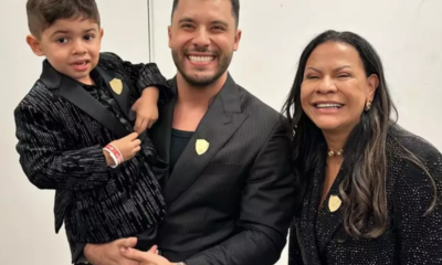 Murilo Huff, Léo E Dona Ruth (foto Reprodução Redes Sociais)