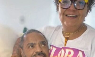 Esposa de Arlindo Cruz atualiza estado de saude do cantor