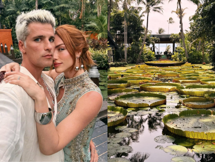 Ewbank e Gagliasso curtem resort paradisiaco que e cenario de