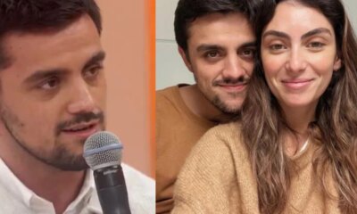 Felipe Simas se retrata apos fala sobre escolha da esposa