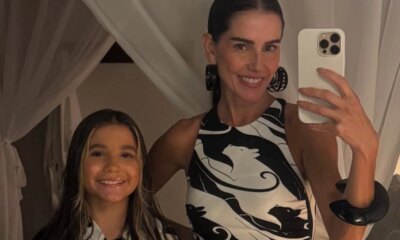 Filha de Deborah Secco faz comentario sobre o passado da