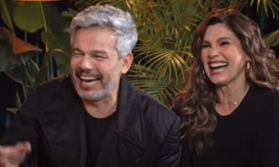 Flavia Alessandra deixa Otaviano Costa de boca aberta apos fazer