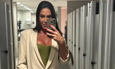 Gracyanne Barbosa frequenta igreja evangelica e desabafa acho triste