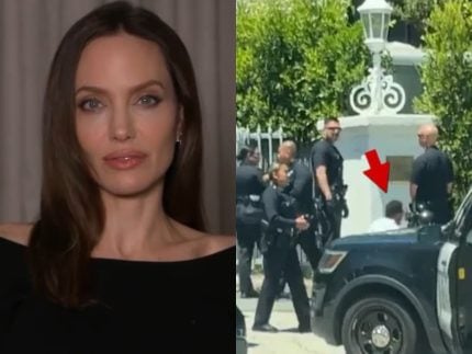 Homem é preso após invadir condomínio onde vive Angelina Jolie, nos EUA 31 Homem e preso apos invadir condominio onde vive Angelina Jolie