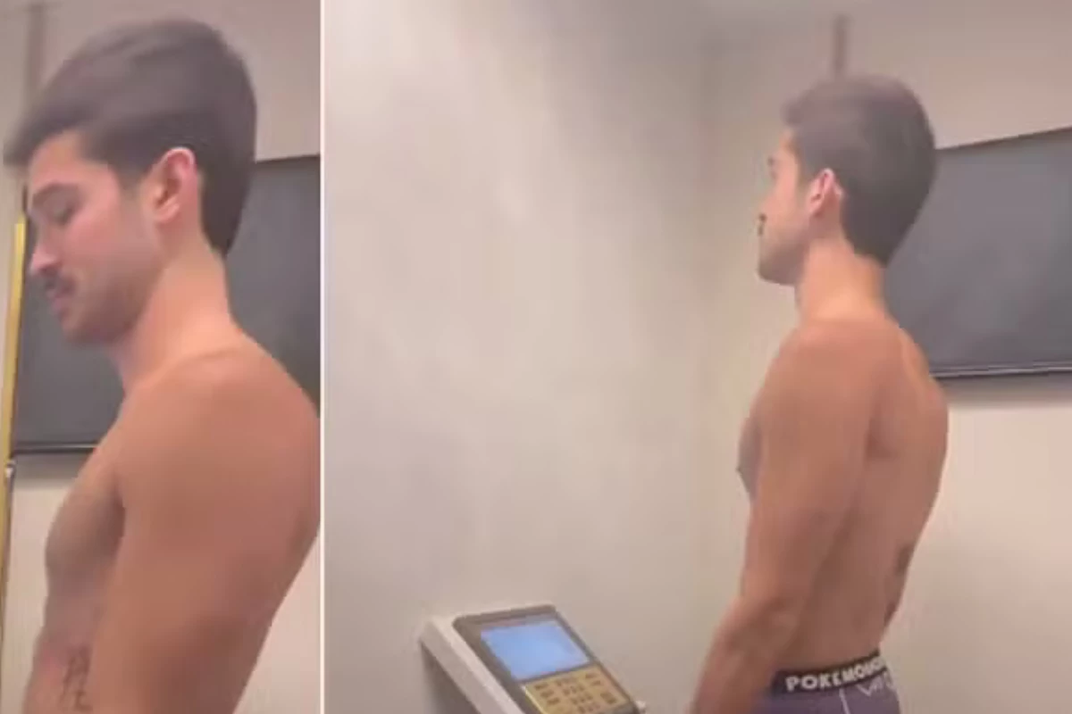 Joao Guilherme brinca com cueca do Pokemon durante exame e