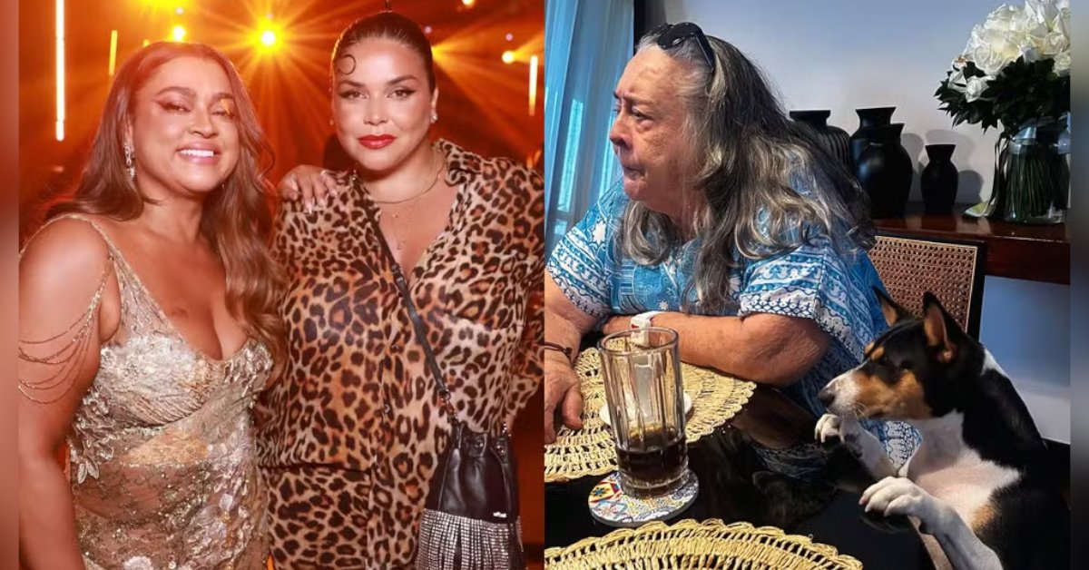 Jude Paulla amiga de Preta Gil visitou a mae da
