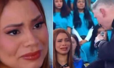 Lexa fica aos prantos apos atitude do Padre Marcelo Rossi