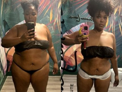 Lizzo exibe antes e depois da perda de peso e agradece apoio de brasileira 31 Lizzo exibe antes e depois da perda de peso e