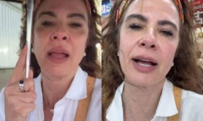 Luciana Gimenez perde cartao no Japao e se choca com