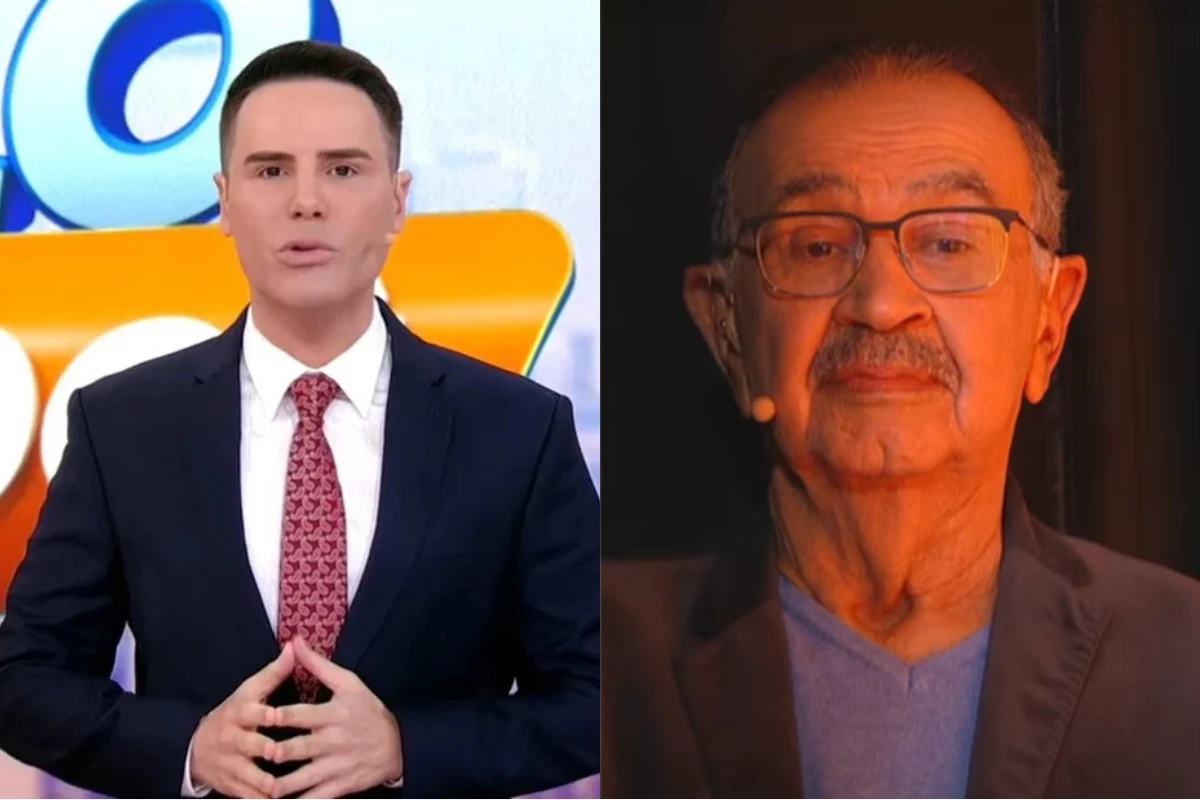 Luiz Bacci quebra o protocolo chama Persival ao palco e