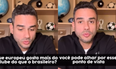 Marcelo Bechler jornalista esportivo O europeu gosta mais do time