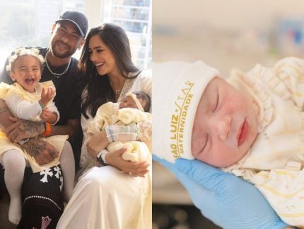 Neymar Jr. e Bruna Biancardi compartilham os primeiros registros da chegada de Mel 31 Neymar Jr e Bruna Biancardi compartilham os primeiros registros da