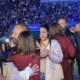 Neymar Pai e namorada sao vistos curtindo show em Sao