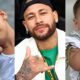 Neymar posta foto ao lado de Mavie e Helena no