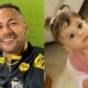 Neymar se derrete por Helena filha com Amanda Kimberlly apos