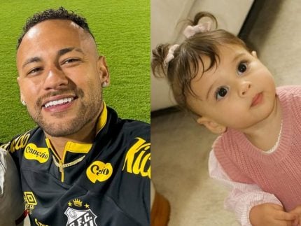 Neymar se derrete por Helena, filha com Amanda Kimberlly, após promover festa intimista 31 Neymar se derrete por Helena filha com Amanda Kimberlly apos