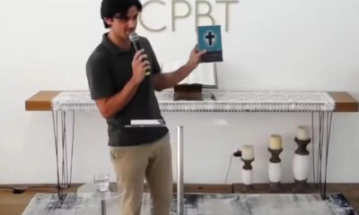 No ar em novela da Globo ator se torna seminarista