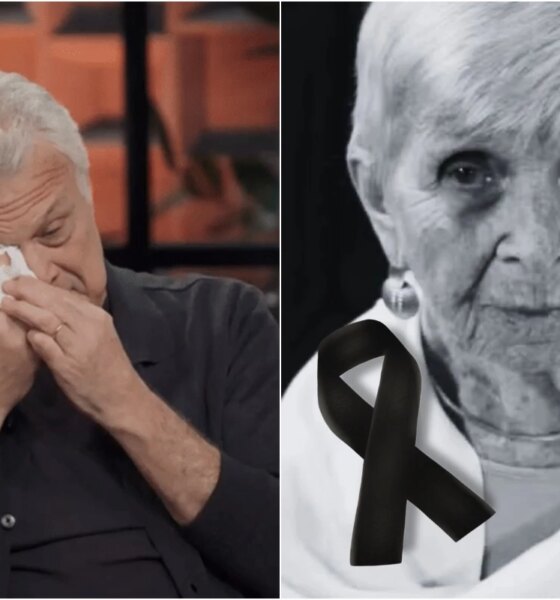 Pedro Bial lamenta morte da mae e recebe apoio de