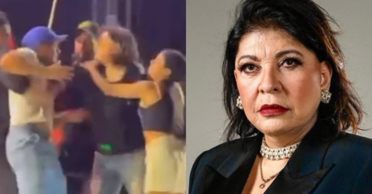 Roberta Miranda perde a linha e agride homem que invadiu palco durante show 31 Roberta Miranda perde a linha e agride homem que invadiu